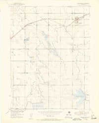 Keenesburg Colorado Historical topographic map, 1:24000 scale, 7.5 X 7.5 Minute, Year 1951