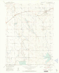 Keenesburg Colorado Historical topographic map, 1:24000 scale, 7.5 X 7.5 Minute, Year 1950