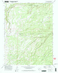 Keith Creek Colorado Historical topographic map, 1:24000 scale, 7.5 X 7.5 Minute, Year 1972