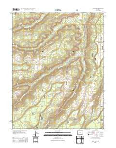 Kelso Point Colorado Historical topographic map, 1:24000 scale, 7.5 X 7.5 Minute, Year 2013