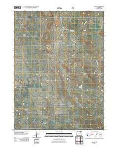Keota Colorado Historical topographic map, 1:24000 scale, 7.5 X 7.5 Minute, Year 2011