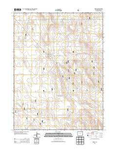 Keota Colorado Historical topographic map, 1:24000 scale, 7.5 X 7.5 Minute, Year 2013