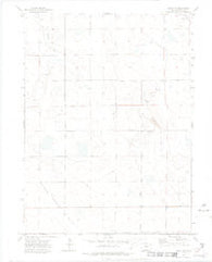 Keota NW Colorado Historical topographic map, 1:24000 scale, 7.5 X 7.5 Minute, Year 1972