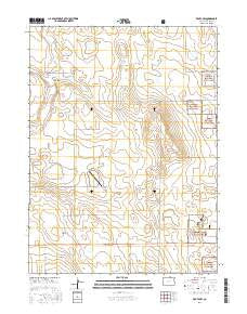 Keota NW Colorado Current topographic map, 1:24000 scale, 7.5 X 7.5 Minute, Year 2016
