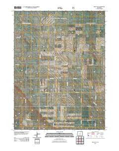 Keota SE Colorado Historical topographic map, 1:24000 scale, 7.5 X 7.5 Minute, Year 2011