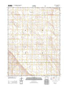 Keota SE Colorado Historical topographic map, 1:24000 scale, 7.5 X 7.5 Minute, Year 2013