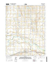 Kersey Colorado Current topographic map, 1:24000 scale, 7.5 X 7.5 Minute, Year 2016