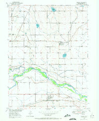 Kersey Colorado Historical topographic map, 1:24000 scale, 7.5 X 7.5 Minute, Year 1950