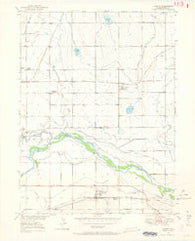 Kersey Colorado Historical topographic map, 1:24000 scale, 7.5 X 7.5 Minute, Year 1950
