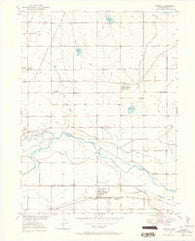 Kersey Colorado Historical topographic map, 1:24000 scale, 7.5 X 7.5 Minute, Year 1950