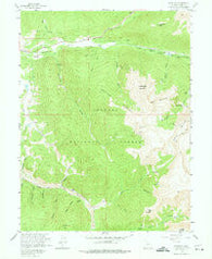 Keystone Colorado Historical topographic map, 1:24000 scale, 7.5 X 7.5 Minute, Year 1958