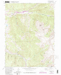 Keystone Colorado Historical topographic map, 1:24000 scale, 7.5 X 7.5 Minute, Year 1958