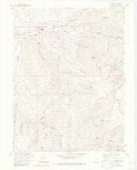 Keystone Colorado Historical topographic map, 1:24000 scale, 7.5 X 7.5 Minute, Year 1958