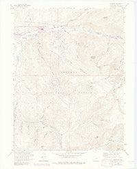 Keystone Colorado Historical topographic map, 1:24000 scale, 7.5 X 7.5 Minute, Year 1958