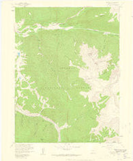 Keystone Colorado Historical topographic map, 1:24000 scale, 7.5 X 7.5 Minute, Year 1958