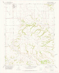 Kim South Colorado Historical topographic map, 1:24000 scale, 7.5 X 7.5 Minute, Year 1978