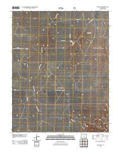 Kim North Colorado Historical topographic map, 1:24000 scale, 7.5 X 7.5 Minute, Year 2011