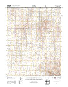 Kim North Colorado Historical topographic map, 1:24000 scale, 7.5 X 7.5 Minute, Year 2013