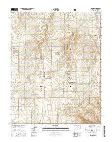 Kim North Colorado Current topographic map, 1:24000 scale, 7.5 X 7.5 Minute, Year 2016
