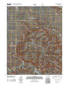 Kim South Colorado Historical topographic map, 1:24000 scale, 7.5 X 7.5 Minute, Year 2011