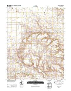 Kim South Colorado Historical topographic map, 1:24000 scale, 7.5 X 7.5 Minute, Year 2013