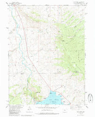 King Creek Colorado Historical topographic map, 1:24000 scale, 7.5 X 7.5 Minute, Year 1980