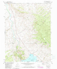 King Creek Colorado Historical topographic map, 1:24000 scale, 7.5 X 7.5 Minute, Year 1980