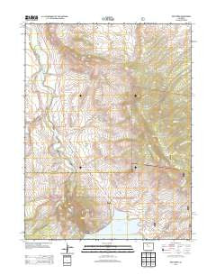 King Creek Colorado Historical topographic map, 1:24000 scale, 7.5 X 7.5 Minute, Year 2013