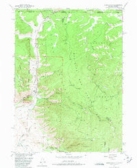 Kings Canyon Colorado Historical topographic map, 1:24000 scale, 7.5 X 7.5 Minute, Year 1950