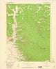 Kings Canyon Colorado Historical topographic map, 1:24000 scale, 7.5 X 7.5 Minute, Year 1950