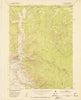 Kings Canyon Colorado Historical topographic map, 1:24000 scale, 7.5 X 7.5 Minute, Year 1952