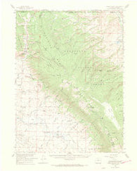 Kings Canyon Colorado Historical topographic map, 1:62500 scale, 15 X 15 Minute, Year 1955