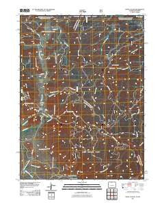 Kings Canyon Colorado Historical topographic map, 1:24000 scale, 7.5 X 7.5 Minute, Year 2011