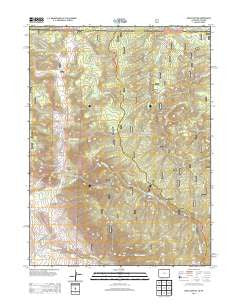 Kings Canyon Colorado Historical topographic map, 1:24000 scale, 7.5 X 7.5 Minute, Year 2013