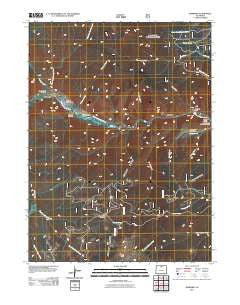 Kinikinik Colorado Historical topographic map, 1:24000 scale, 7.5 X 7.5 Minute, Year 2011