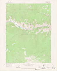 Kinikinik Colorado Historical topographic map, 1:24000 scale, 7.5 X 7.5 Minute, Year 1962