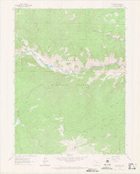 Kinikinik Colorado Historical topographic map, 1:24000 scale, 7.5 X 7.5 Minute, Year 1962