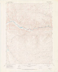 Kinikinik Colorado Historical topographic map, 1:24000 scale, 7.5 X 7.5 Minute, Year 1962