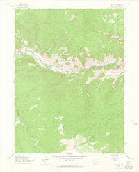 Kinikinik Colorado Historical topographic map, 1:24000 scale, 7.5 X 7.5 Minute, Year 1962