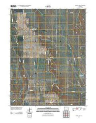 Kinney Lake Colorado Historical topographic map, 1:24000 scale, 7.5 X 7.5 Minute, Year 2010