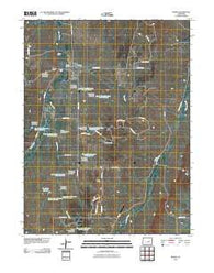 Kiowa Colorado Historical topographic map, 1:24000 scale, 7.5 X 7.5 Minute, Year 2010
