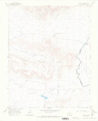 Kiowa Hill Colorado Historical topographic map, 1:24000 scale, 7.5 X 7.5 Minute, Year 1967