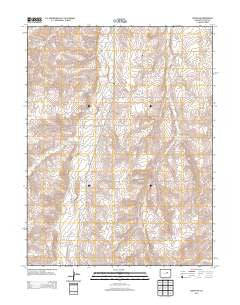 Kiowa NW Colorado Historical topographic map, 1:24000 scale, 7.5 X 7.5 Minute, Year 2013