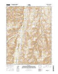 Kiowa NW Colorado Current topographic map, 1:24000 scale, 7.5 X 7.5 Minute, Year 2016