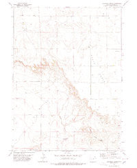 Kirchnavy Butte Colorado Historical topographic map, 1:24000 scale, 7.5 X 7.5 Minute, Year 1978