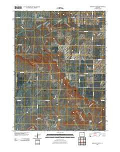 Kirchnavy Butte Colorado Historical topographic map, 1:24000 scale, 7.5 X 7.5 Minute, Year 2010