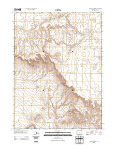 Kirchnavy Butte Colorado Historical topographic map, 1:24000 scale, 7.5 X 7.5 Minute, Year 2013