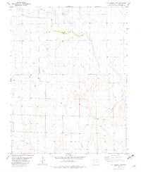 Kit Carson 4 NW Colorado Historical topographic map, 1:24000 scale, 7.5 X 7.5 Minute, Year 1982