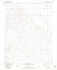 Kit Carson 4 SE Colorado Historical topographic map, 1:24000 scale, 7.5 X 7.5 Minute, Year 1982