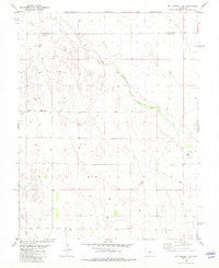 Kit Carson 4 SE Colorado Historical topographic map, 1:24000 scale, 7.5 X 7.5 Minute, Year 1982